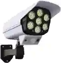 Luz Con Panel Solar Y Sensor Exterior