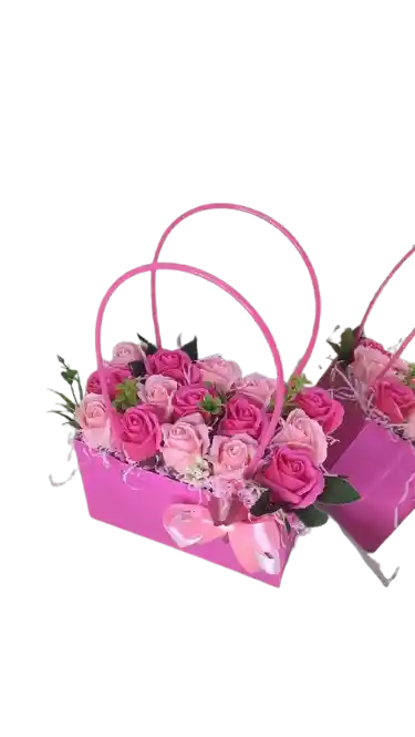 💕 Bolso Rosas Rosadas Mix