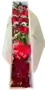 🌹 Caja Rosas Clásicas Con Pétalos