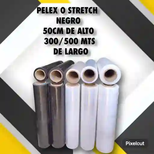 Vinipel-pelex Negro 50cmx500m-empaque