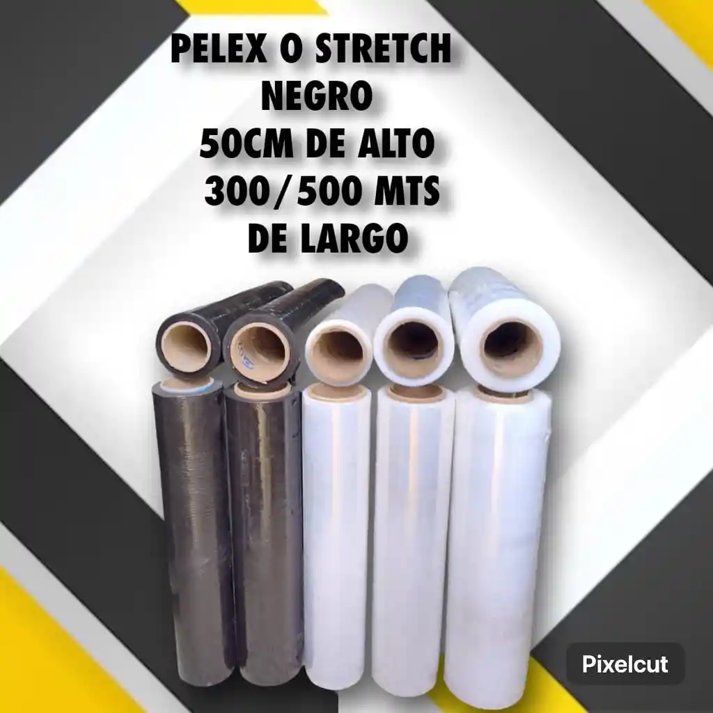 Vinipel-pelex Negro 50cmx500m-empaque