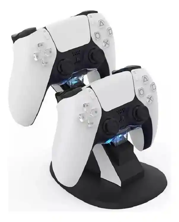 Cargador De Doble Base Compatible Con Dualsense Ps5 Oivo Control