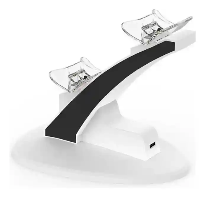 Cargador De Doble Base Compatible Con Dualsense Ps5 Oivo Control