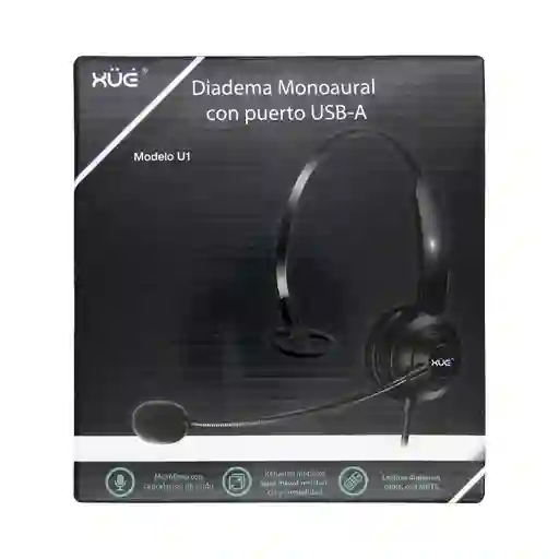 Diadema Xue U1 Mono Acc Dxu 1197 Usb 2.0