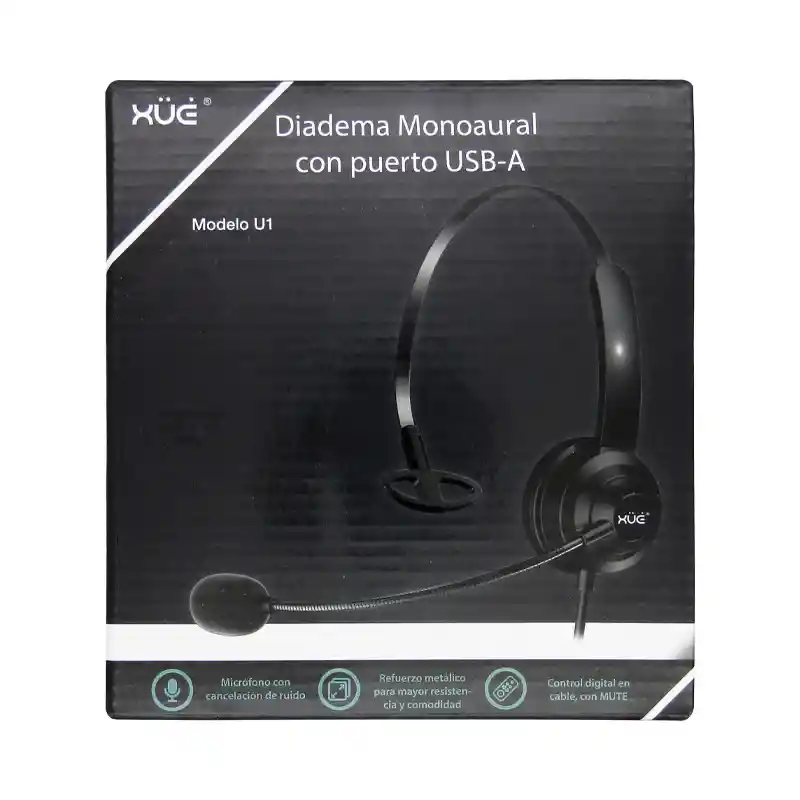 Diadema Xue U1 Mono Acc Dxu 1197 Usb 2.0
