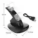 Base Soporte Cargador Doble 2 Para Joystick Ps4
