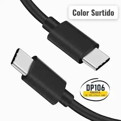 Cable Tipo C Macho-macho De 3 Metros