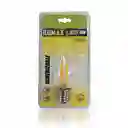⭐vela Led 4w Ilumax, Filamento Pico De Loro Clear, Dimerizable, Luz Calidad⭐