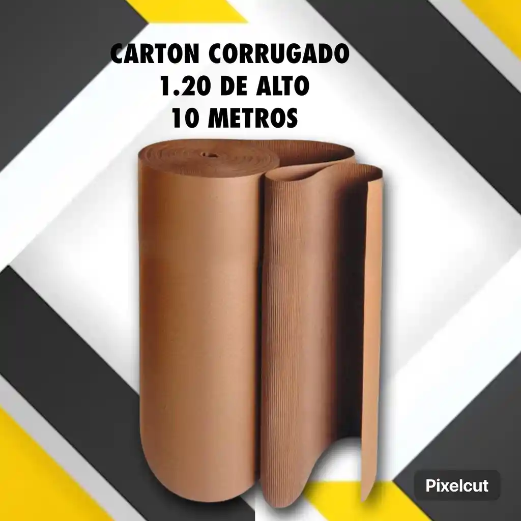 Carton Corrugado 10mtrs 120 De Alto-empaque