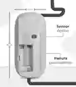 Mouse Inalámbrico Plano Blanco
