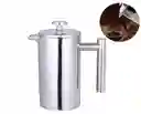 Cafetera De Prensa Francesa Multifuncion 800 Ml Acero
