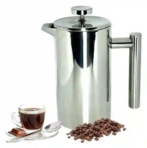 Cafetera De Prensa Francesa Multifuncion 800 Ml Acero