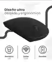 Mouse Inalámbrico Plano Negro