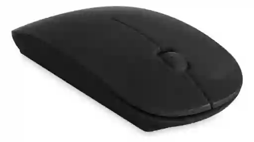Mouse Inalámbrico Plano Negro