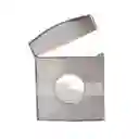 Porta Cigarrillos En Acero, Cigarrillera Plana