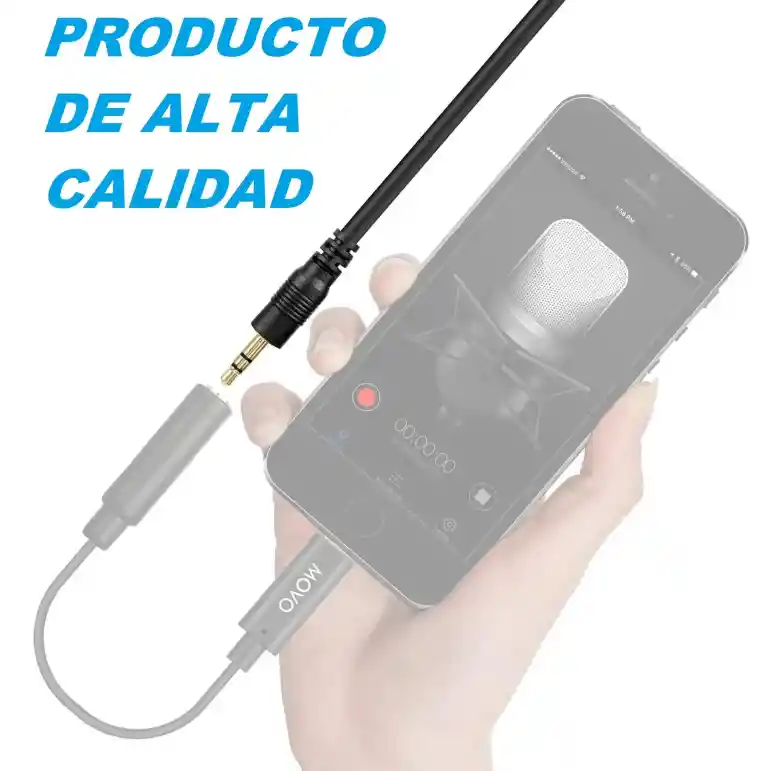 Cable Extension De Audio Auxiliar De 5 Metros - Macho Hembra