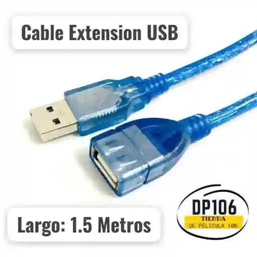 Cable Extension Usb De 1.5 Metros
