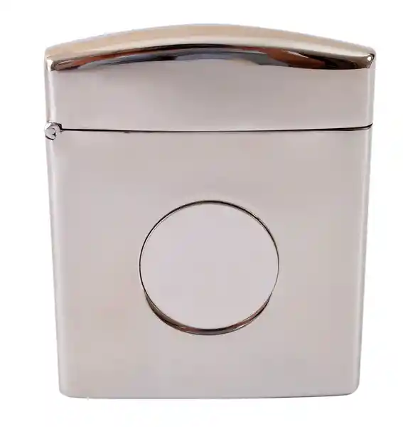 Porta Cigarrillos En Acero, Cigarrillera Plana Lisa