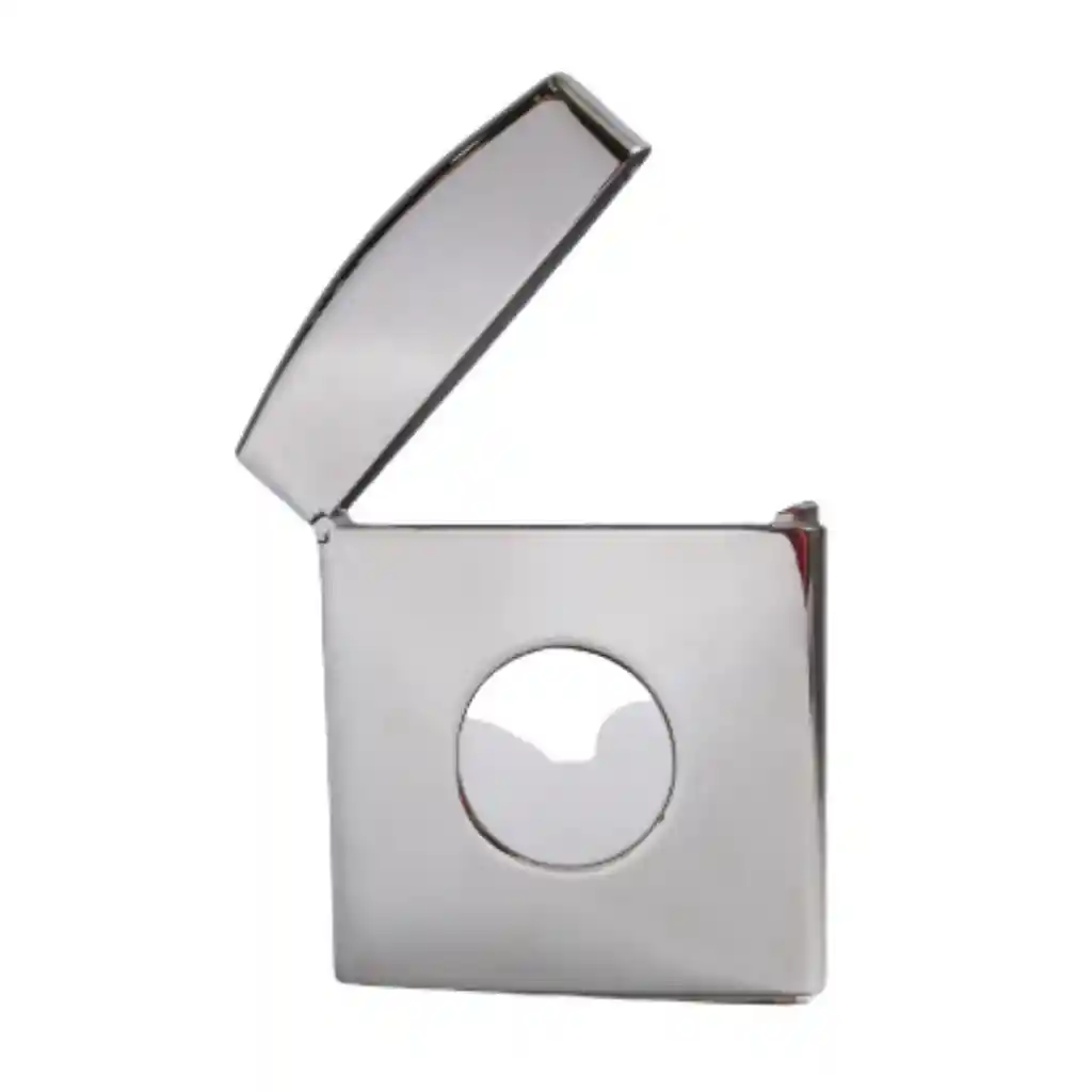 Porta Cigarrillos En Acero, Cigarrillera Plana Lisa