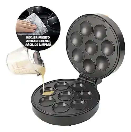 Maquina Mini Cupcakes Antihaderente