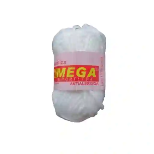 Lana Acrílica Escolar Antialérgica Mega Blanco 001
