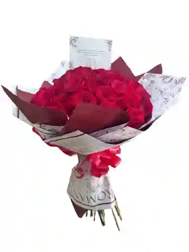 Flores De Rosas Rojas
