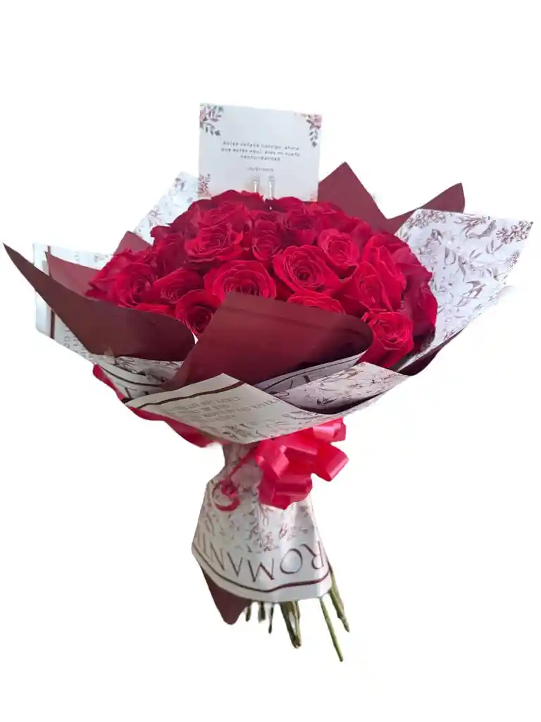 Flores De Rosas Rojas