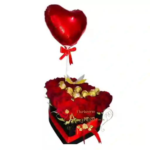 Corazón De Rosas