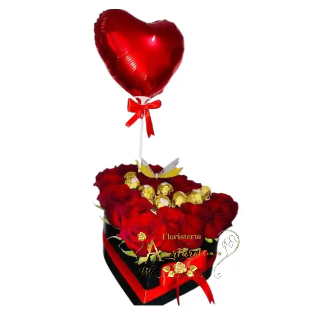 Corazón De Rosas
