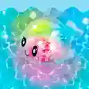 Ballenita Rosa Para La Bañera Con Luces De Colores, Juguete Que Flota En El Agua, Impermeable Y Colorido, Hecho En Material Resistente, Diseño Adorable Y Colorido