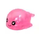 Ballenita Rosa Para La Bañera Con Luces De Colores, Juguete Que Flota En El Agua, Impermeable Y Colorido, Hecho En Material Resistente, Diseño Adorable Y Colorido