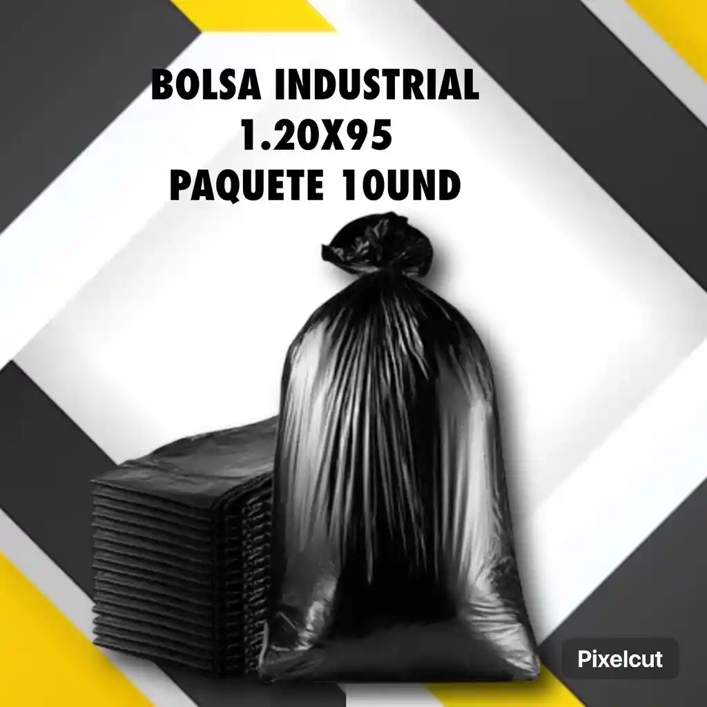Bolsa Industrial Paquete X 10 Unidades 120x95cm-empaque