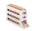 Dispensador De Huevos Nevera 4 Niveles Blanco