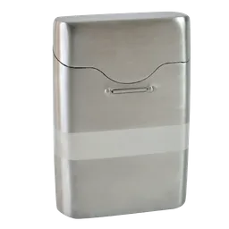 Porta Cigarrillos En Acero, Cigarrillera