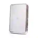 Porta Cigarrillos En Acero, Cigarrillera Doble Diseño