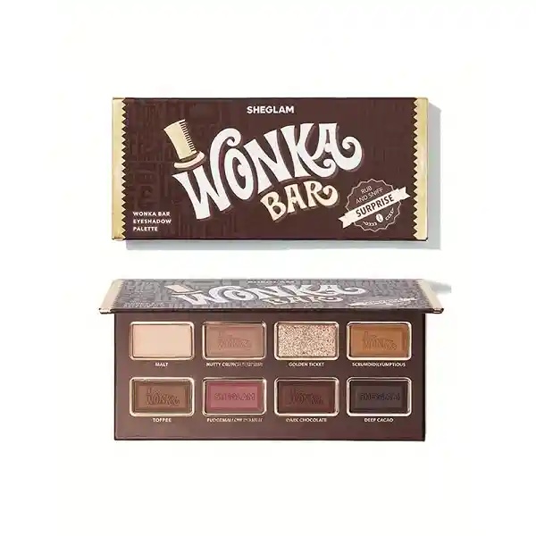 Paleta De Sombras Sheglam Willy Wonka - Wonka Bar Eyeshadow Palette