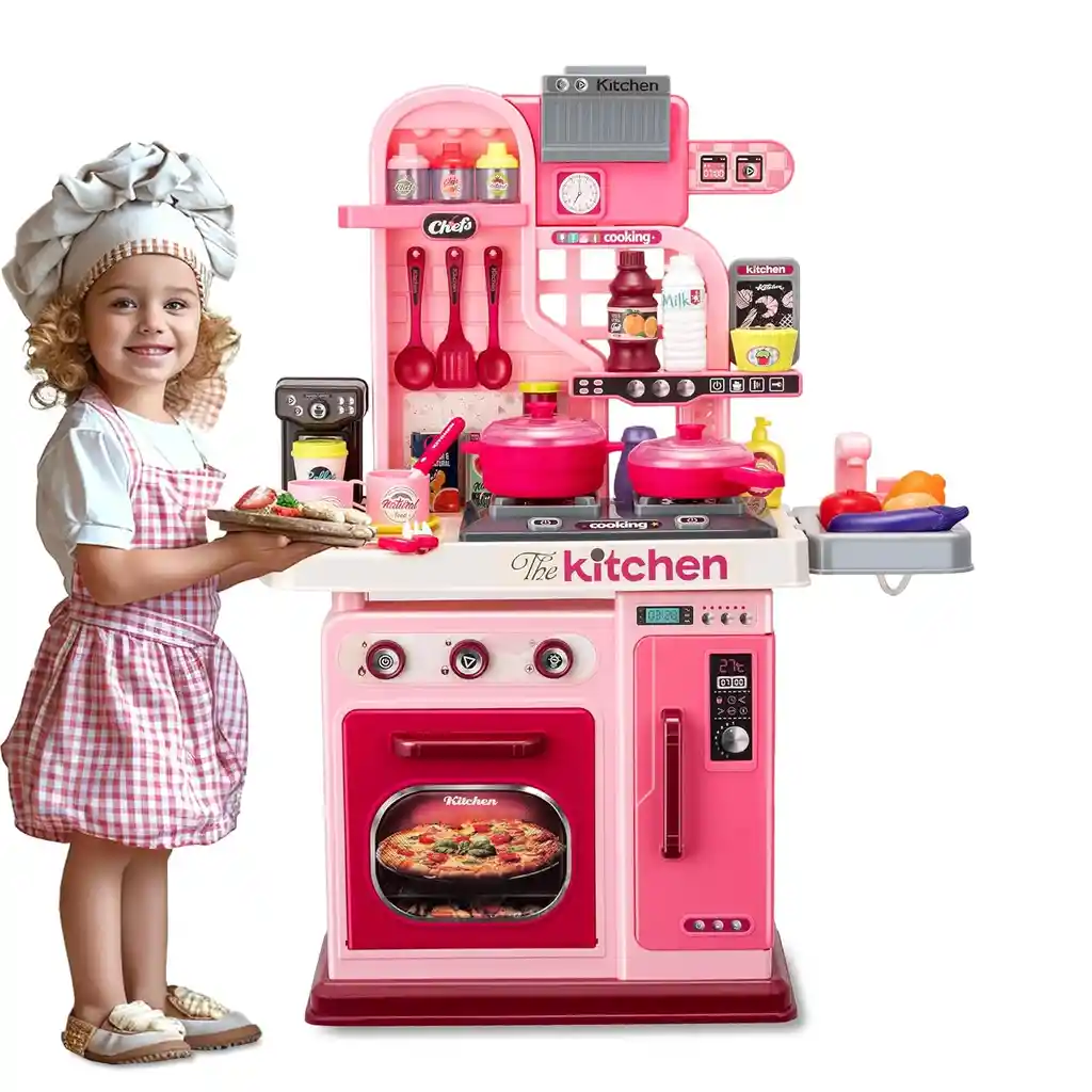 Cocina De Juguete The Kitchen 008-969 Con Luz Y Sonido Sale Agua Real