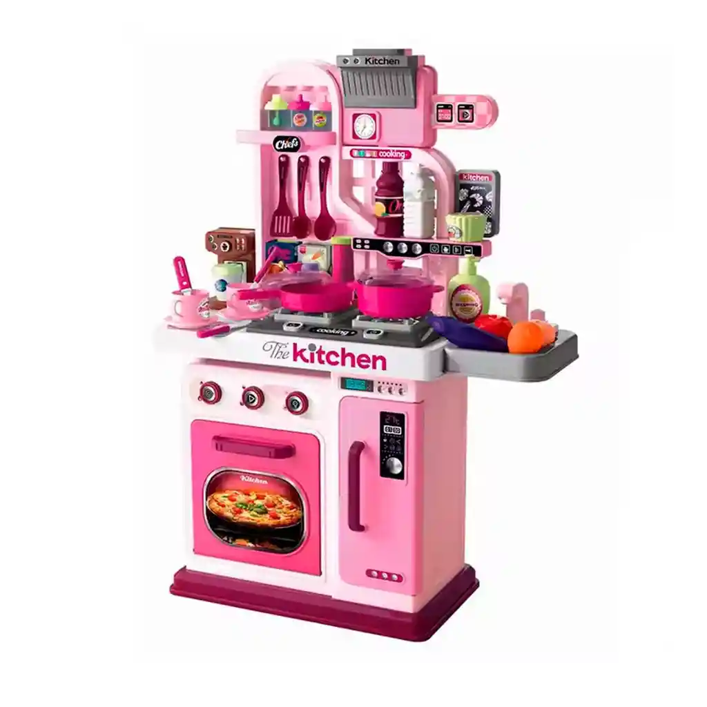 Cocina De Juguete The Kitchen 008-969 Con Luz Y Sonido Sale Agua Real
