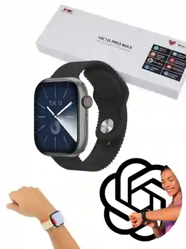 Reloj Inteligente Hk10 Pro Max Con Chatgpt Y Respuesta De Mensajes