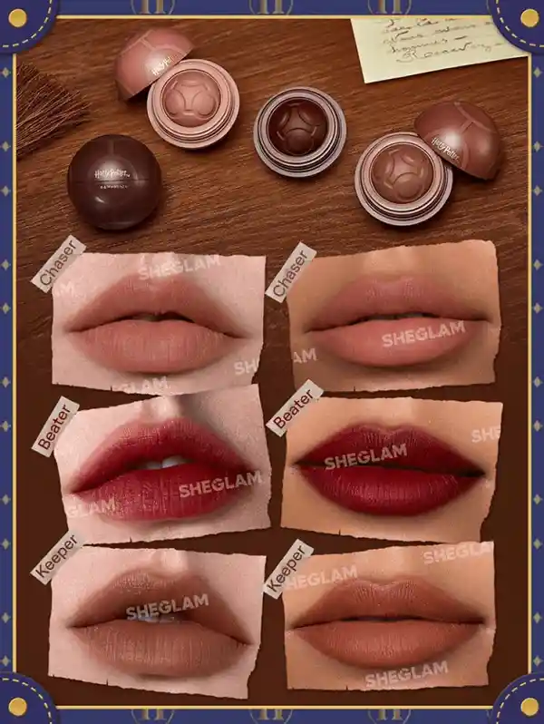 Set Labiales Sheglam Harry Potter Quidditch Champion
