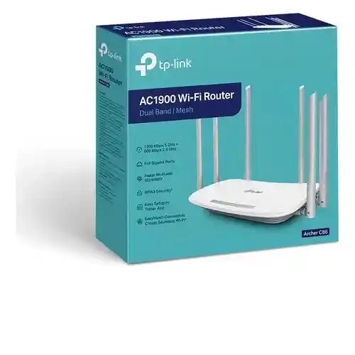 Router Tp-link Arquero C86 Ac1900 Inalámbrico Dual Band