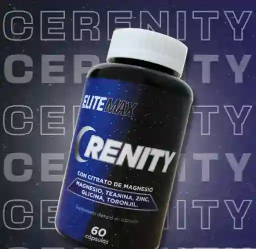 Cerenity Suplemento Natural X 60 Capsulas Elitemax Con Citrato De Magnesio