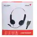 Auriculares Diadema Con Micrófono Genius Hs-220u Usb-c