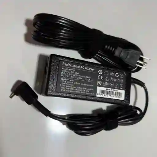 Cargador Para Acer Aspire 19v 2.37a 45w Punta 3.0mm
