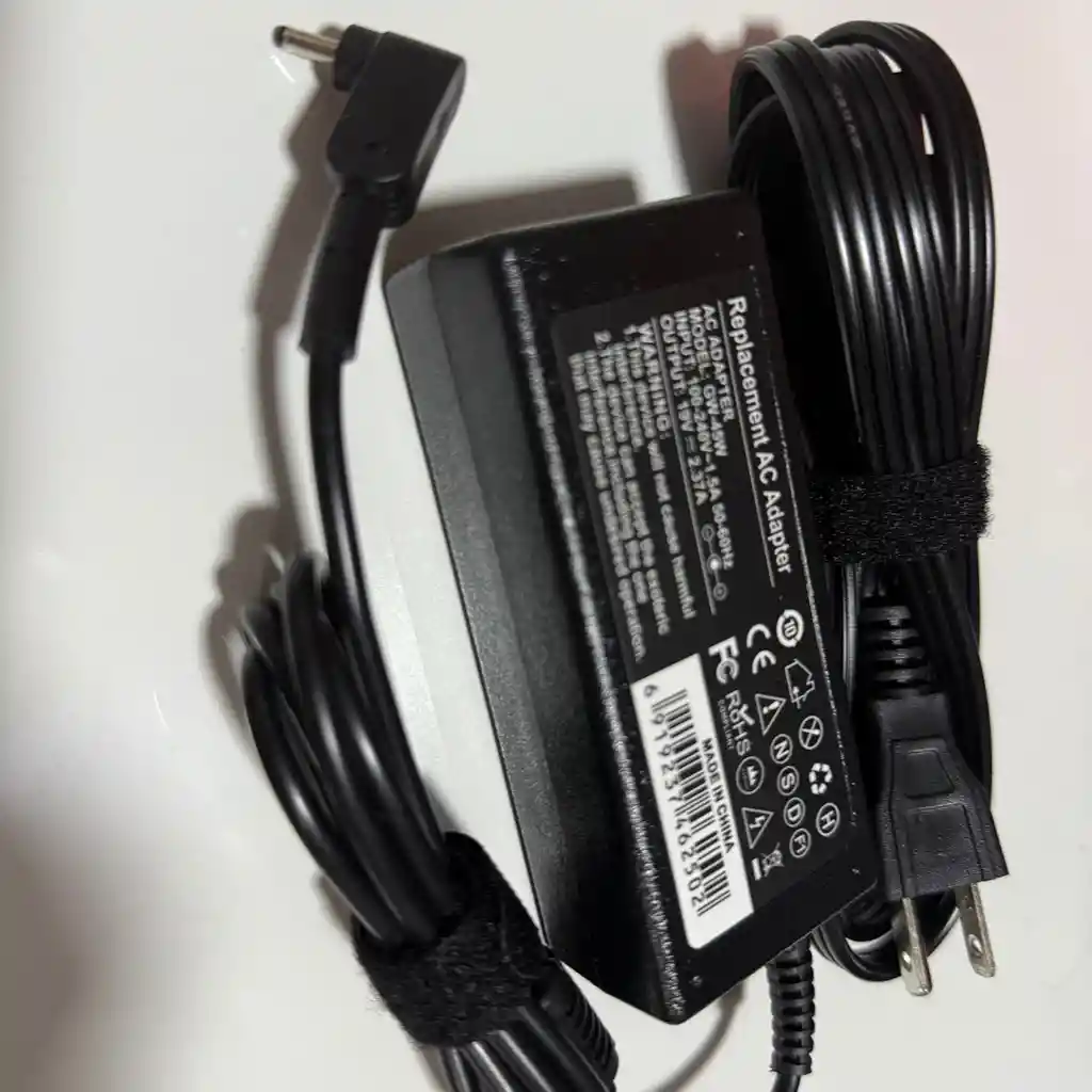 Cargador Para Acer Aspire 19v 2.37a 45w Punta 3.0mm