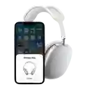 Airpods Max En Diadema Plateada Generico