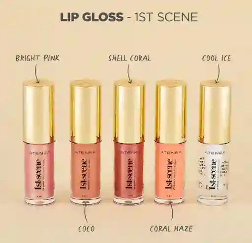 Lip Gloss Atenea Shell Coral
