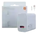 Cargador Xiaomi Generico De 67w Carga Rapida