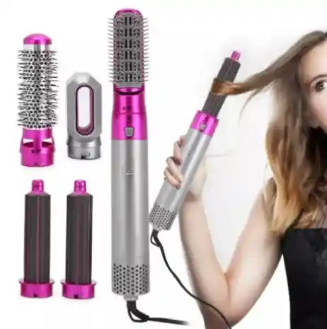 Secador Ondulador Cepillo Hot Air Styler 5 En 1 Alisador