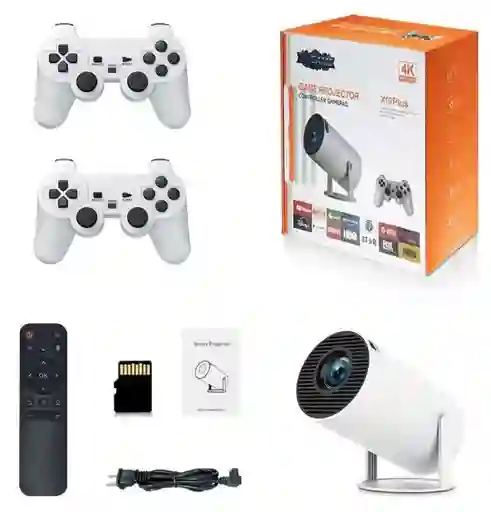 Proyector Inteligente Con Videojuegos X10 Plus